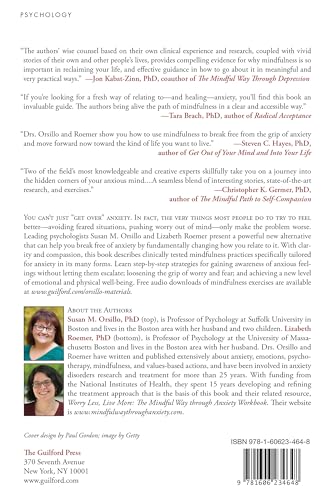 The Mindful Way through Anxiety: Break Free from Chronic Worry and Reclaim Your Life,New