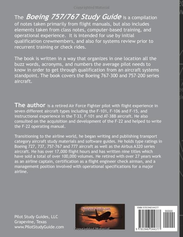 Boeing 757767 Study Guide (Rick Townsend Study Guides),Used