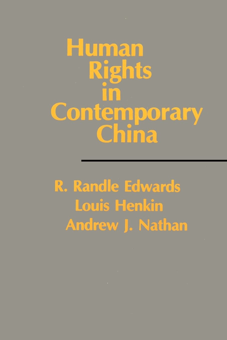 Human Rights in Contemporary China,Used