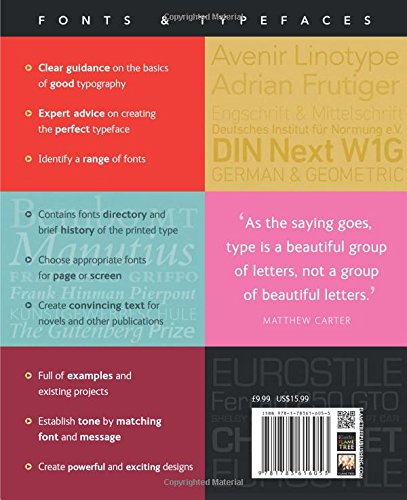 Fonts and Typefaces Made Easy: How to choose and use (Made Easy (Art)),Used