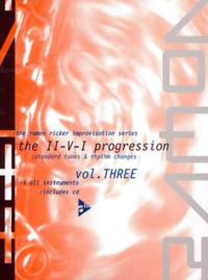 Ramon Ricker Improvisation, Vol 3: The IIVI Progression, Book & CD (Advance Music: The Ramon Ricker Improvisation Series, Vol ,Used