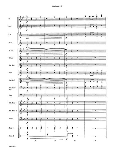 The Tempest: Conductor Score (Belwin Beginning Band),Used