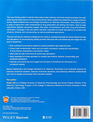 Medical Mathematics And Dosage Calculations For Veterinary Technicians