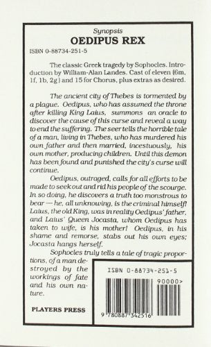 Oedipus Rex,Used