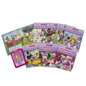 PI Kids Disney Minnie Mouse Me Reader Electronic Reader with 8 Sound Books