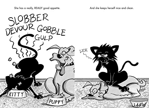 Bad Kitty Goes to the Vet (paperback blackandwhite edition),Used