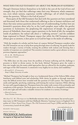 Where Is the God of Justice?: The Old Testament and Suffering,Used
