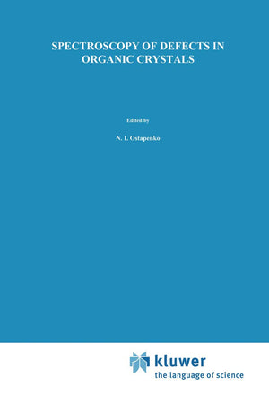 Spectroscopy of Defects in Organic Crystals,Used