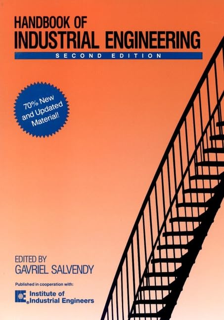 Handbook Of Industrial Engineering, 2Nd Edition,New