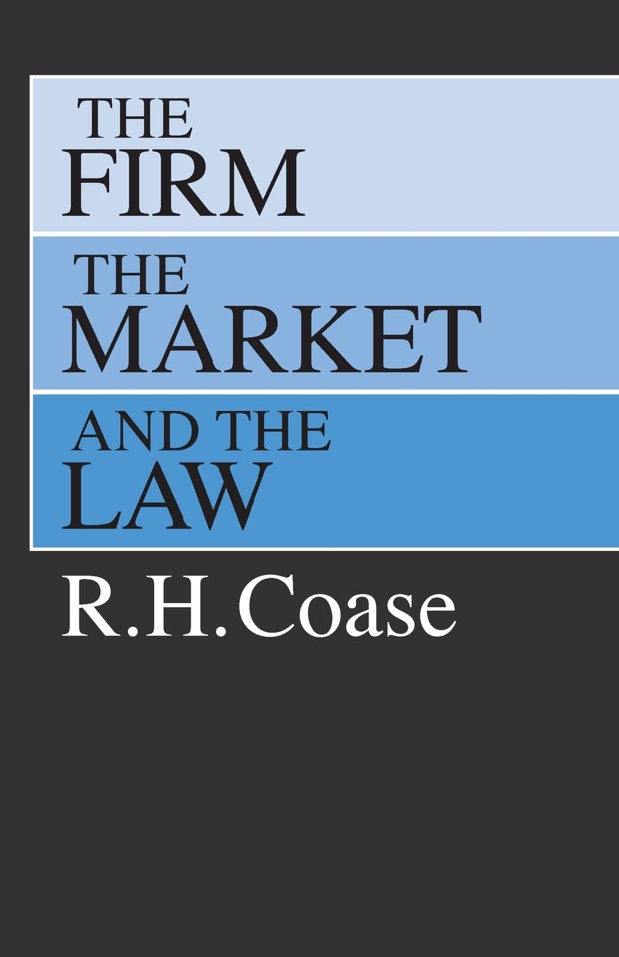 The Firm, the Market, and the Law,Used