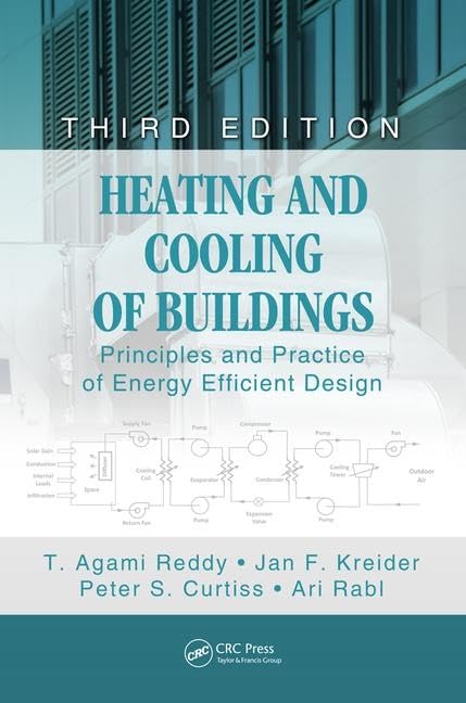 Heating and Cooling of Buildings: Principles and Practice of Energy Efficient Design, Third Edition (Mechanical and Aerospace En,Used