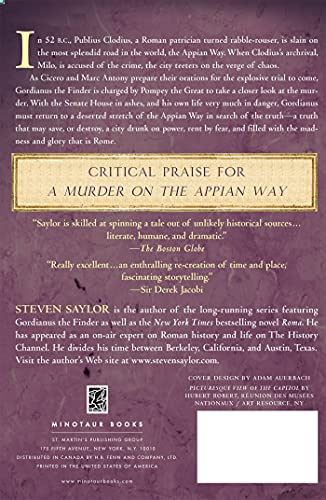A Murder On The Appian Way: A Novel Of Ancient Rome (Novels Of Ancient Rome, 5),New