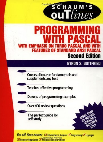 Schaums Outline of Programming with Pascal,Used