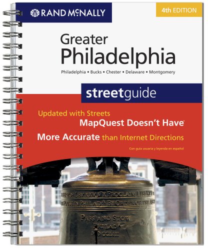 Rand McNally Greater Philadelphia, Pennsylvania Street Guide,Used