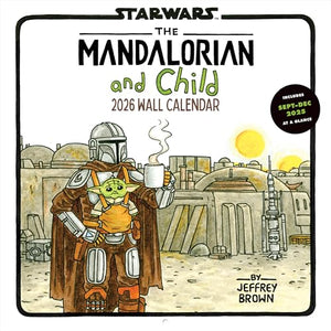 Cal 26 Star Wars Mandalorian & Child