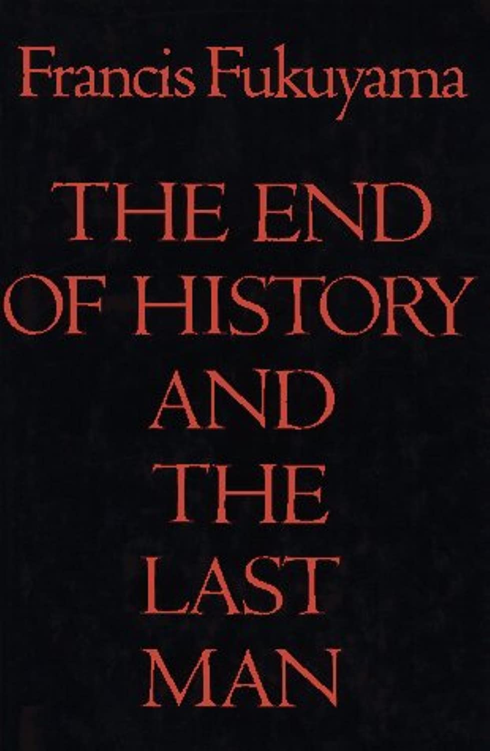 The End Of History And The Last Man,Used