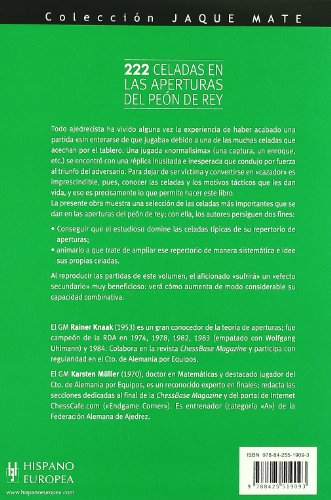 222 celadas en las aperturas del pen de rey (Spanish Edition),Used