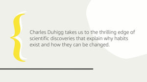 The Power of Habit: Why We Do What We Do in Life and Business,New