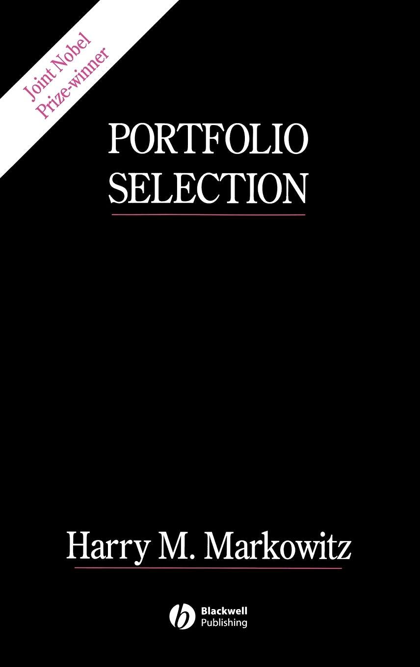 Portfolio Selection: Efficient Diversification of Investments,Used