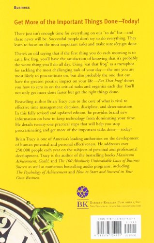 Eat That Frog!: 21 Great Ways to Stop Procrastinating and Get More Done in Less Time,New