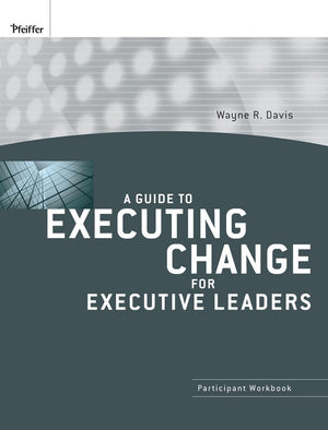 A Guide To Executing Change For Executive Leaders: Participant Workbook,Used