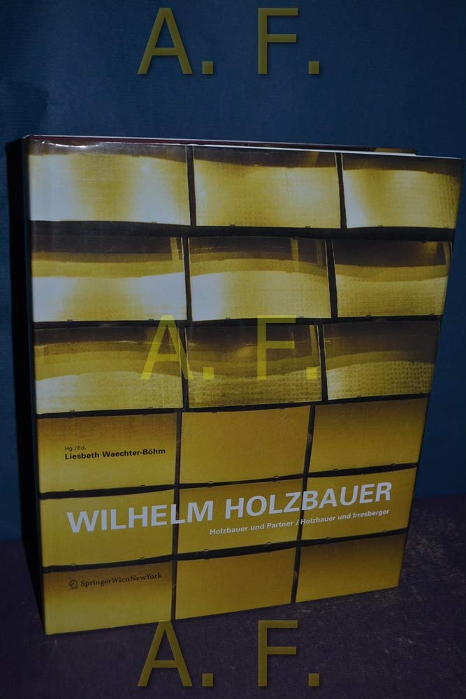Wilhelm Holzbauer: Holzbauer und Partner / Holzbauer und Irresberger, Holzbauer and Partners / Holzbauer and Irresberger (German,Used