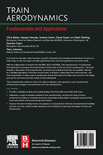 Train Aerodynamics: Fundamentals and Applications,Used