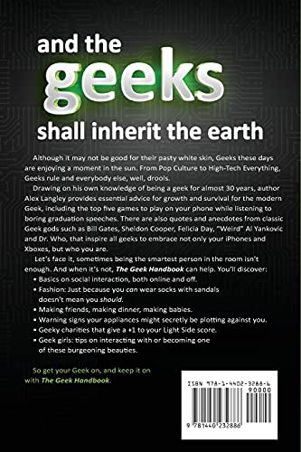 The Geek Handbook: Practical Skills and Advice for the Likeable Modern Geek,Used