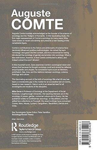 Auguste Comte (Key Sociologists),Used