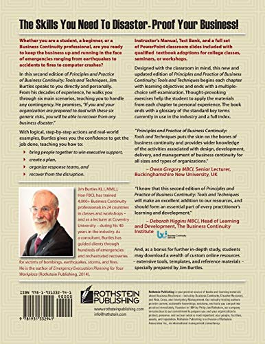 Principles and Practice of Business Continuity: Tools and Techniques 2nd Edition,Used