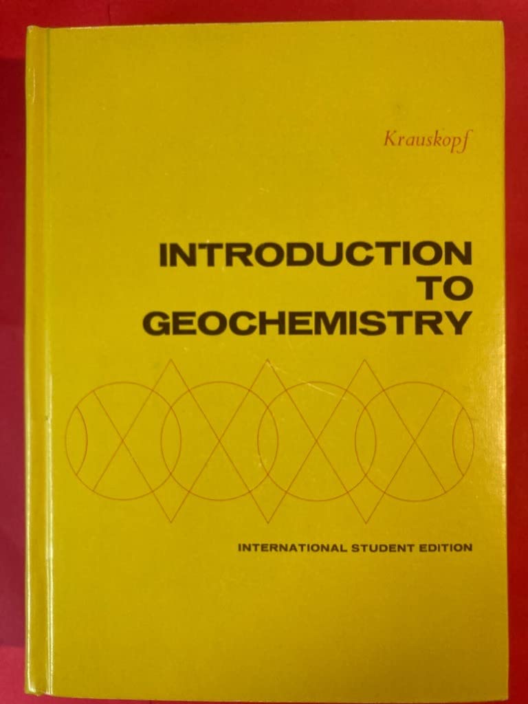 Introduction to Geochemistry,Used