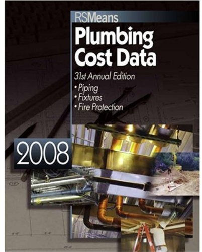 Plumbing Cost Data 2008,Used