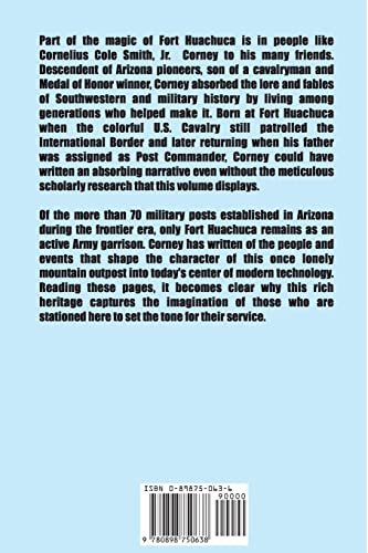 Fort Huachuca: The Story of a Frontier Post,Used