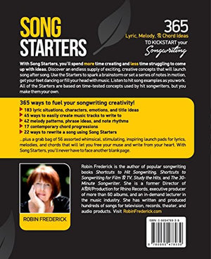 Song Starters: 365 Lyric, Melody, & Chord Ideas to Kickstart Your Songwriting,Used