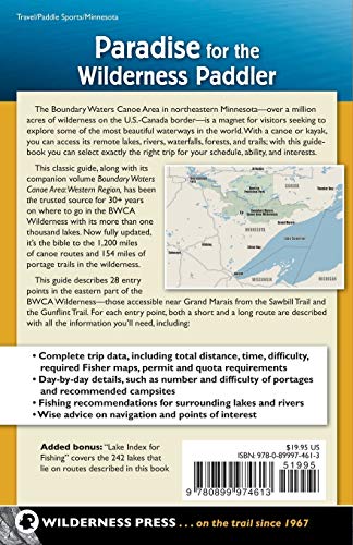 Boundary Waters Canoe Area: Eastern Region