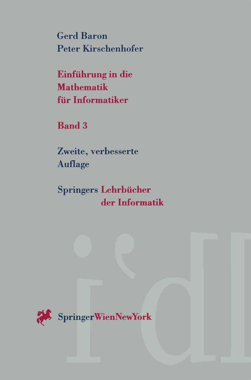 Einfhrung In Die Mathematik Fr Informatiker (Springers Lehrbcher Der Informatik) (German Edition),Used