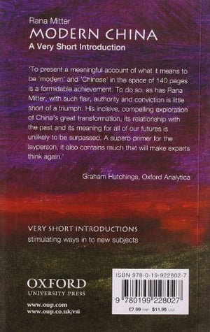 Modern China: A Very Short Introduction,Used