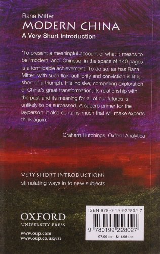 Modern China: A Very Short Introduction,Used