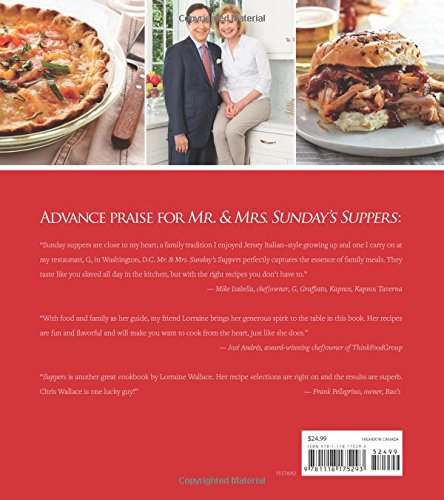 Mr. And Mrs. Sunday's Suppers: More than 100 Delicious, Homemade Recipes to Bring Your Family Together,Used