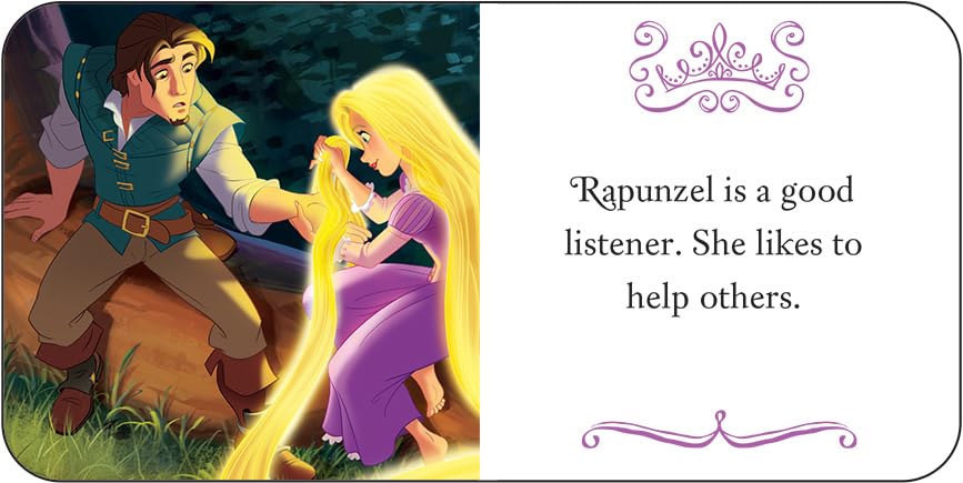 Disney Princess  I Can Be Princess My First Library Board Book Block 12Book Set Teaches Positive Traits Like Caring, Friendlin