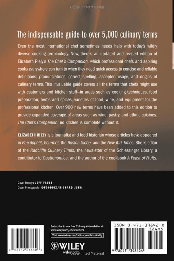 The Chef'S Companion, Third Edition,New