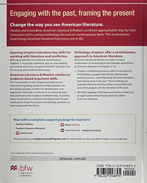 American Literature And Rhetoric