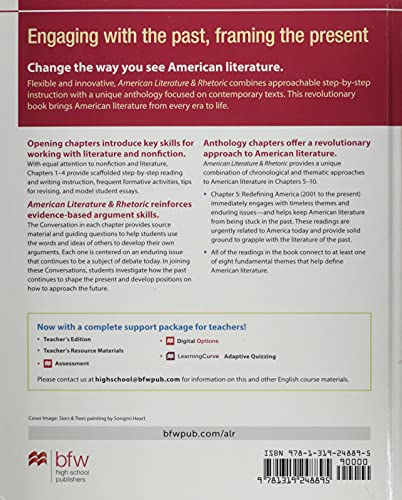 American Literature And Rhetoric