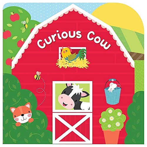 Curious CowCharming Illustrations, Sweet Rhymes and Fun Shaped Pages make this a Perfect Gift for Babies and Toddlers (Layered ,Used