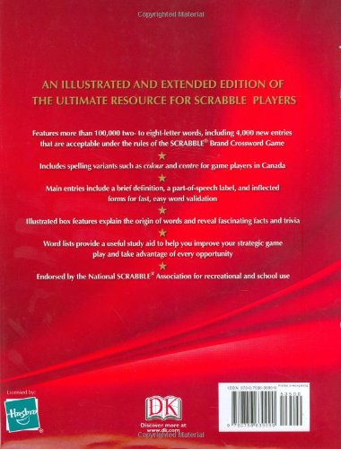 The Merriamwebster Official Scrabble Players Dictionary, Illustrated Edition,New