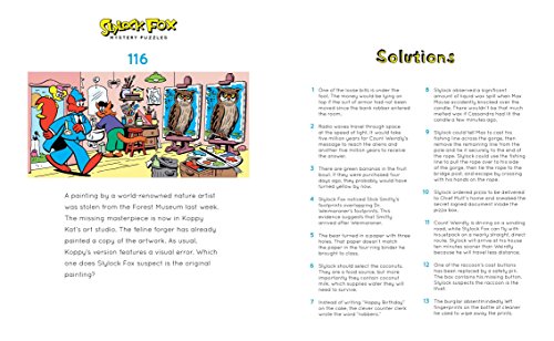Go Fun! Slylock Fox Mystery Puzzles (Volume 6)