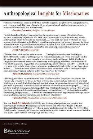 Anthropological Insights for Missionaries,Used