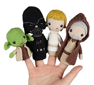 Star Wars Crochet Finger Puppets (Crochet Kits),Used