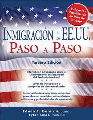 Inmigracin a los EE.UU. Paso a Paso (Spanish Edition),Used