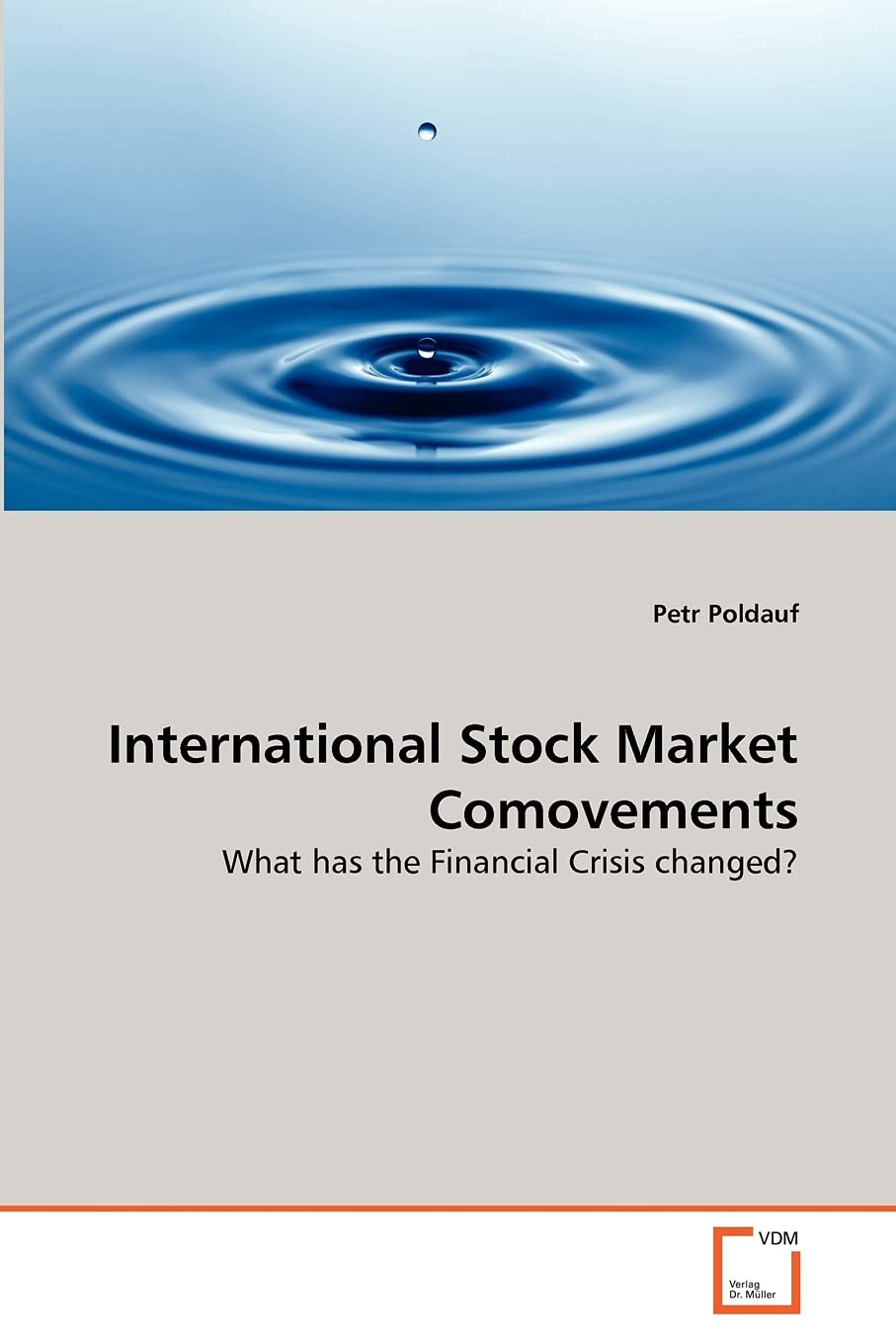 International Stock Market Comovements: What has the Financial Crisis changed?,Used
